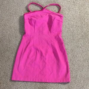 Cache pink mini dress